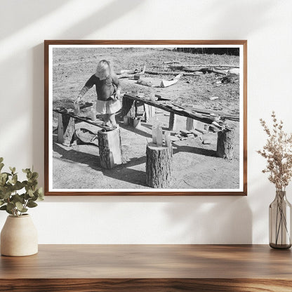 Child of Sharecropper Playing in Laurel Mississippi 1939 - Available at KNOWOL