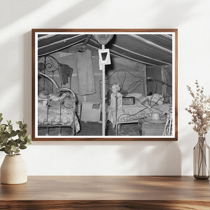 Child Outside Tent Home in Spiro Oklahoma June 1939 - Available at KNOWOL