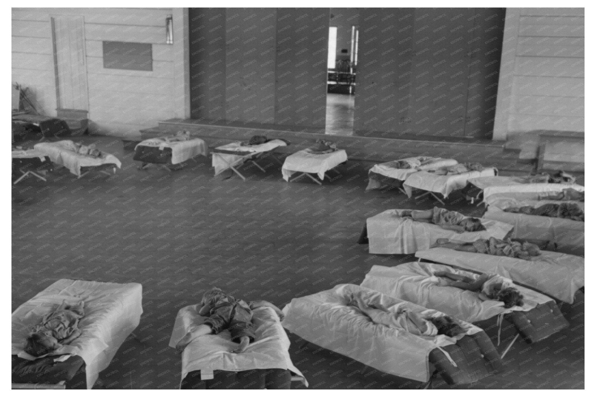 Children Asleep at WPA Nursery Arizona May 1940 - Available at KNOWOL