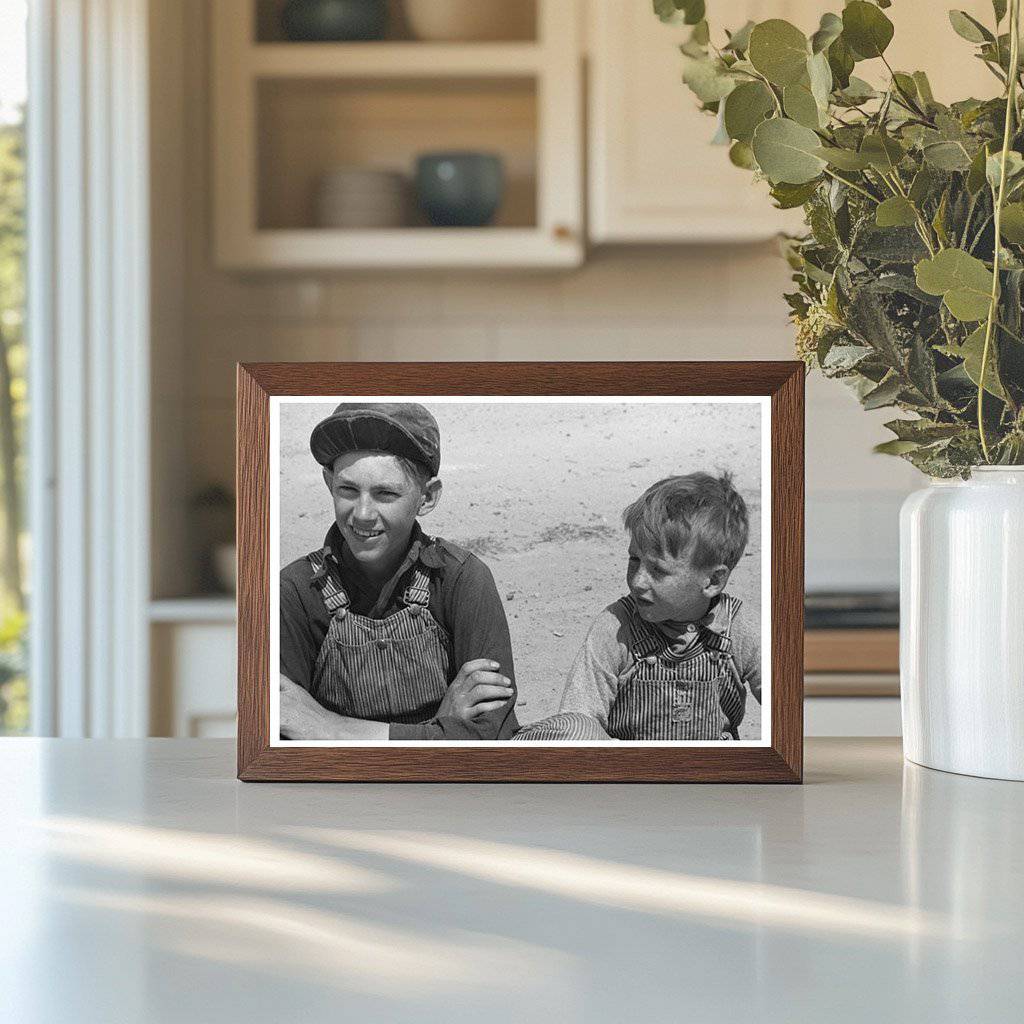 Children at Agua Fria Migratory Labor Camp Arizona 1940 - Available at KNOWOL