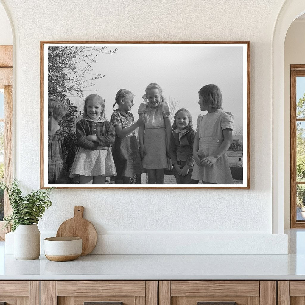 Children at Camelback Farms 1942 FSA Photography - Available at KNOWOL
