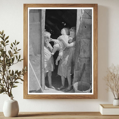 Children at Camp on Mays Avenue Oklahoma City 1939 - Available at KNOWOL