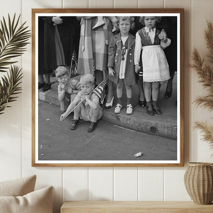 Children at Church of the Good Shepherd Parade Brooklyn 1944 - Available at KNOWOL