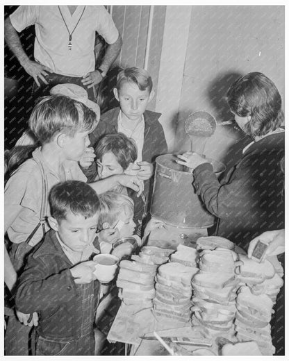 Children at Halloween Party in Shafter California November 1938 FSA Collection - Available at KNOWOL