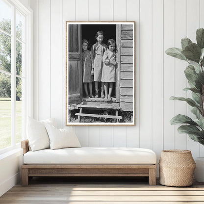 Children at Home in Rural Louisiana November 1938 - Available at KNOWOL