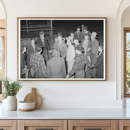 Children at Play Party in McIntosh County Oklahoma 1940 - Available at KNOWOL