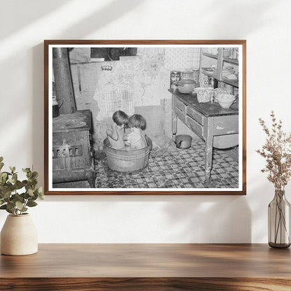 Children Bathing in Oklahoma City Community Camp 1939 - Available at KNOWOL