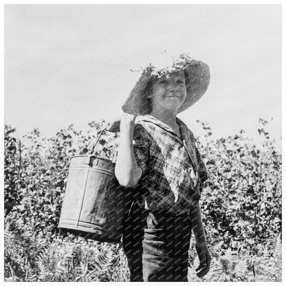 Children Bean Harvesting in Oregon August 1939 - Available at KNOWOL