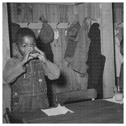 Children Drinking Orange Juice in Lakeview Arkansas 1938 - Available at KNOWOL