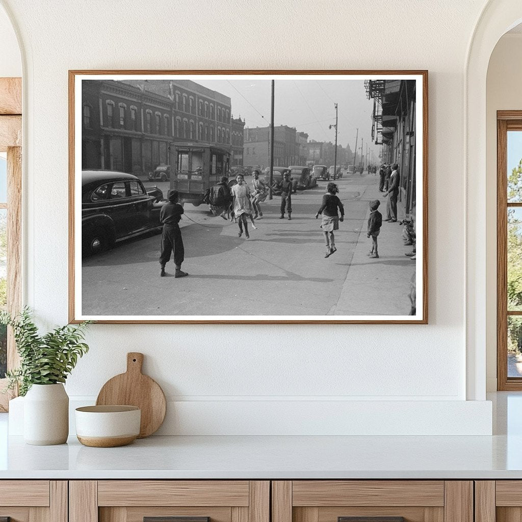 Children from South Side Chicago April 1941 Vintage Photo - Available at KNOWOL