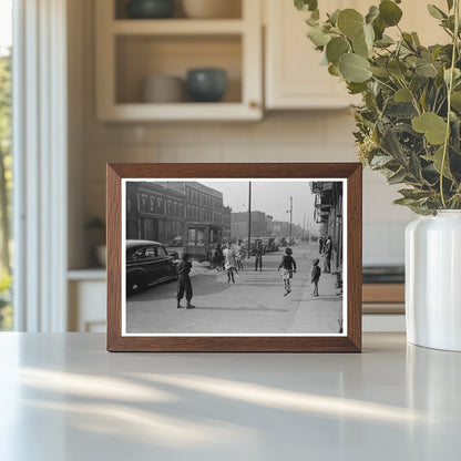 Children from South Side Chicago April 1941 Vintage Photo - Available at KNOWOL