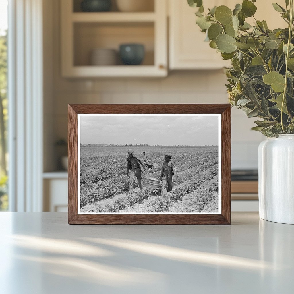 Children Harvesting String Beans Southeast Missouri 1938 - Available at KNOWOL