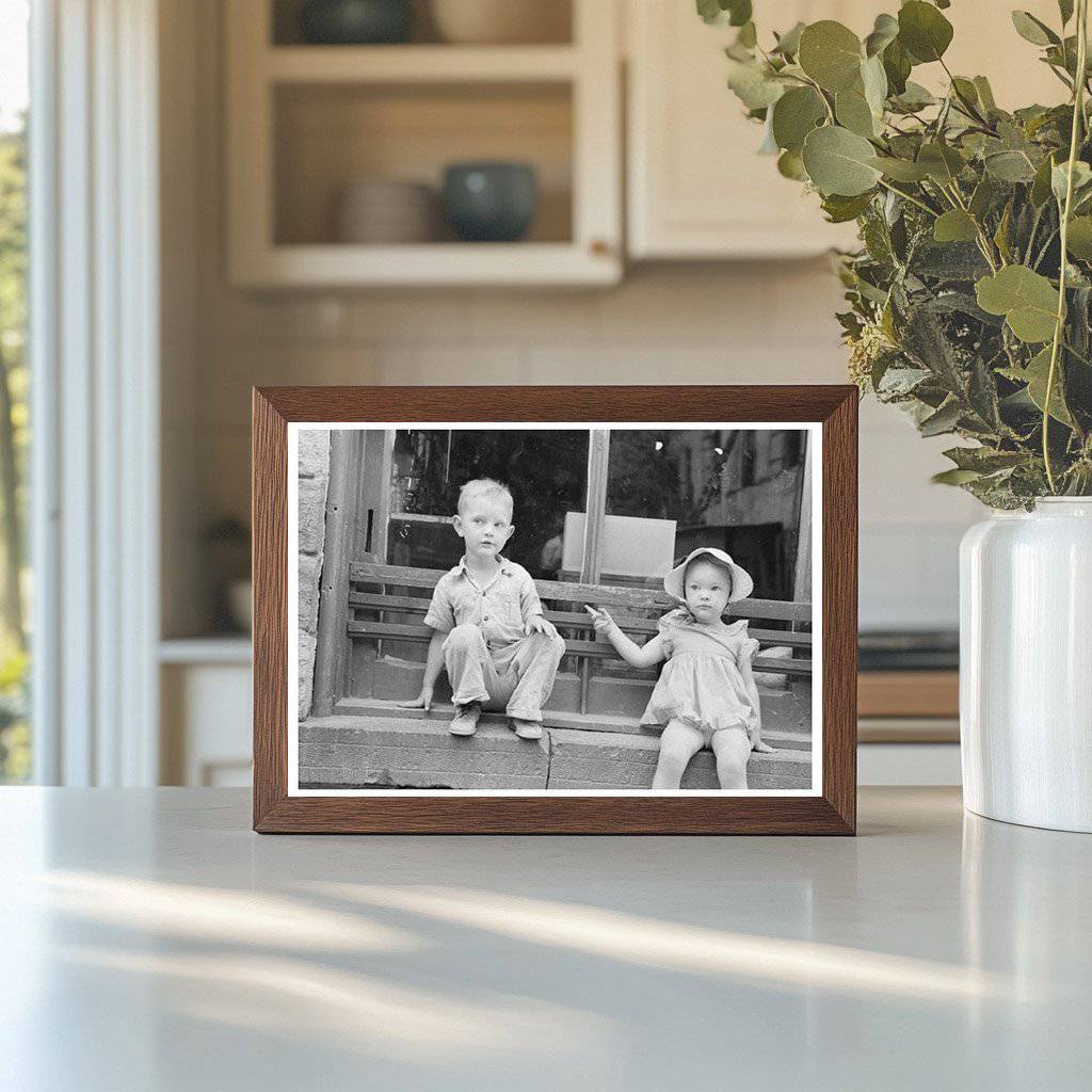 Children in Gold Mining Activities Mogollon New Mexico 1940 - Available at KNOWOL