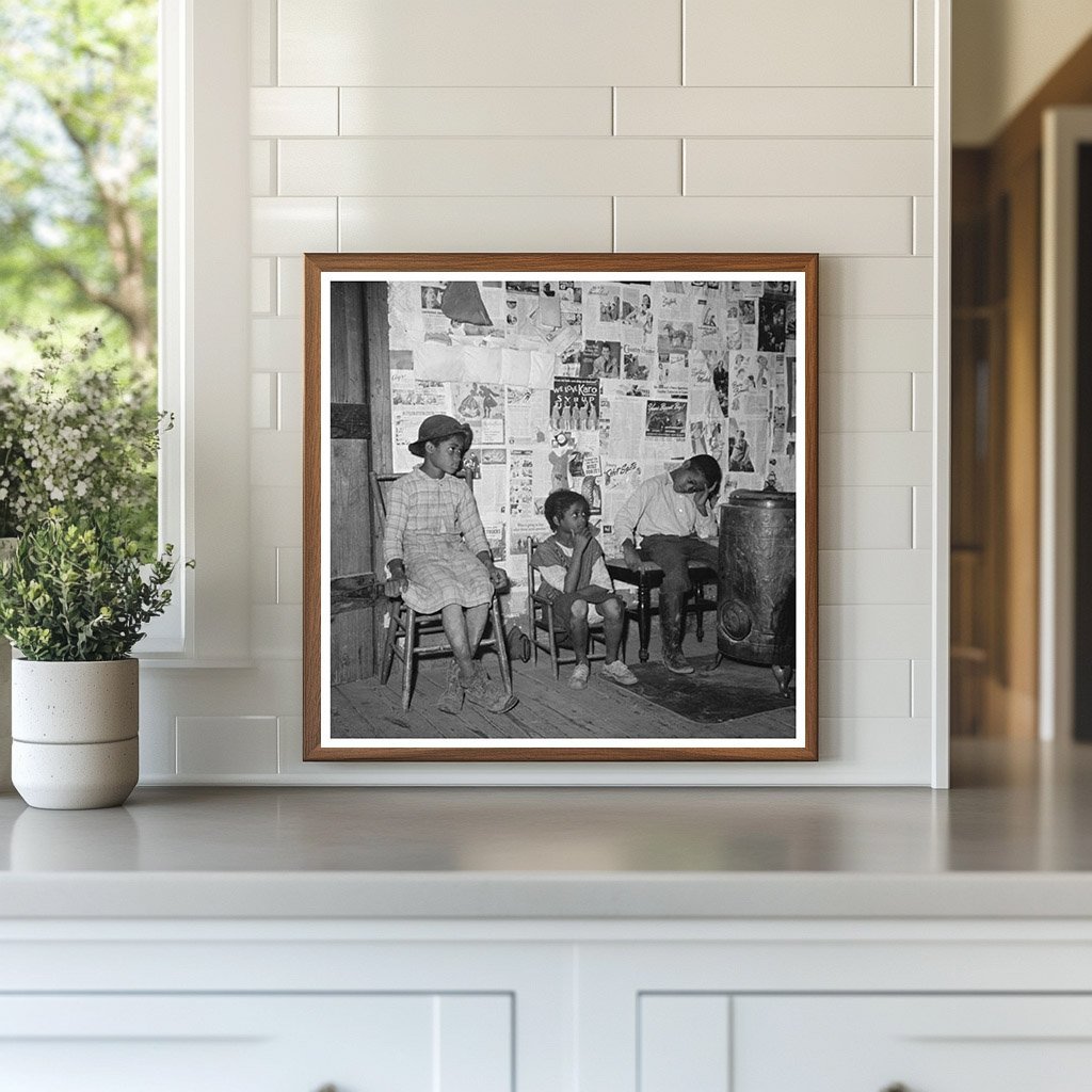 Children in Living Room of 1938 Southeast Missouri Home - Available at KNOWOL