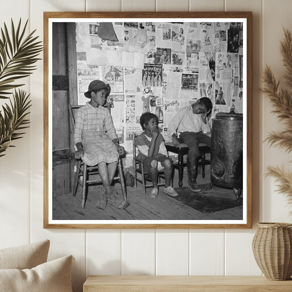 Children in Living Room of 1938 Southeast Missouri Home - Available at KNOWOL