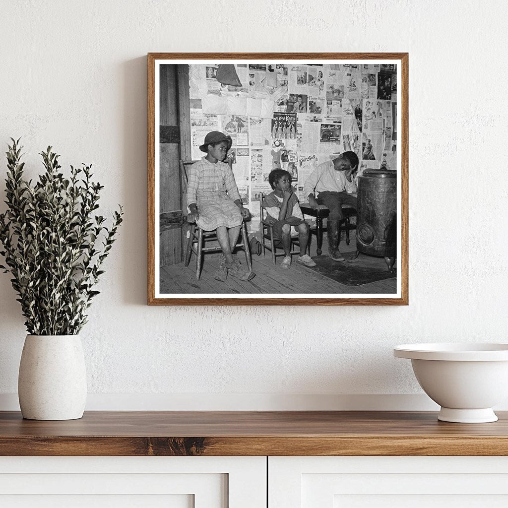 Children in Living Room of 1938 Southeast Missouri Home - Available at KNOWOL