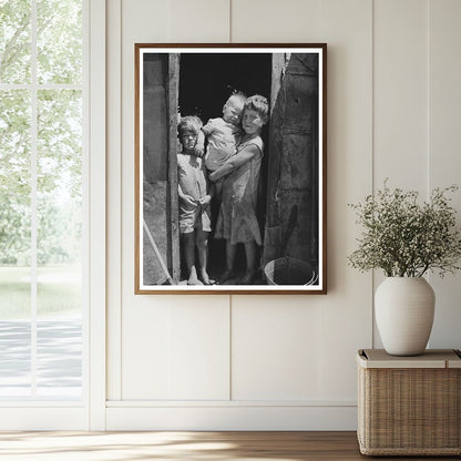 Children in Old Sacks at Mays Avenue Camp 1939 - Available at KNOWOL