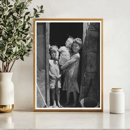 Children in Old Sacks at Mays Avenue Camp 1939 - Available at KNOWOL