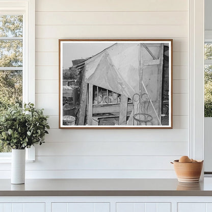 Children in Shack Home Mays Avenue Camp Oklahoma City 1939 - Available at KNOWOL