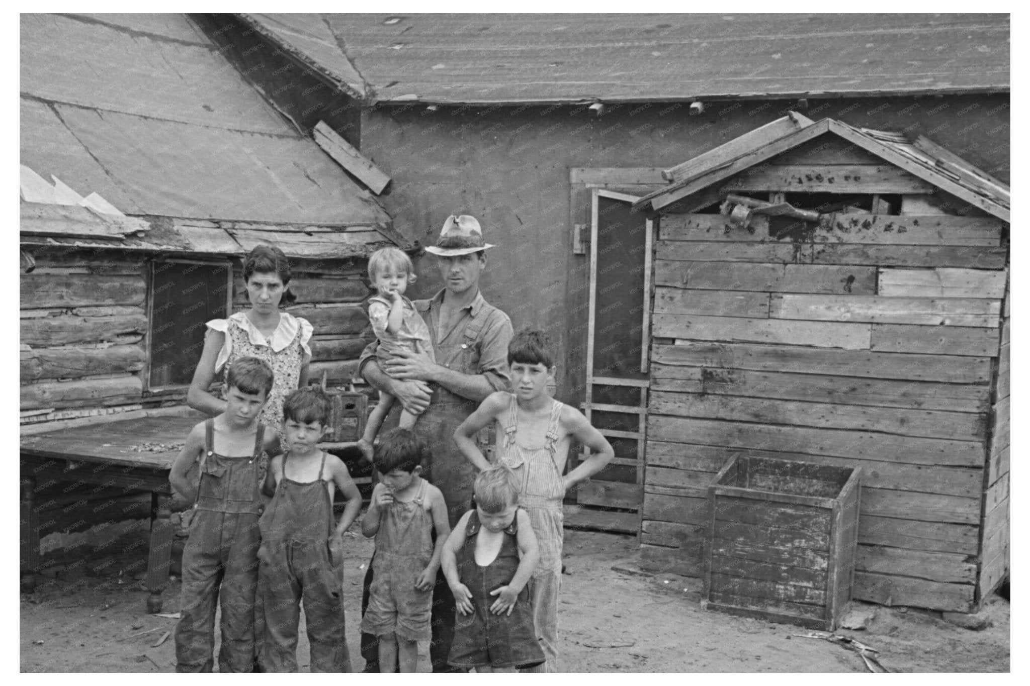 Children near Black River Falls Wisconsin June 1937 - Available at KNOWOL