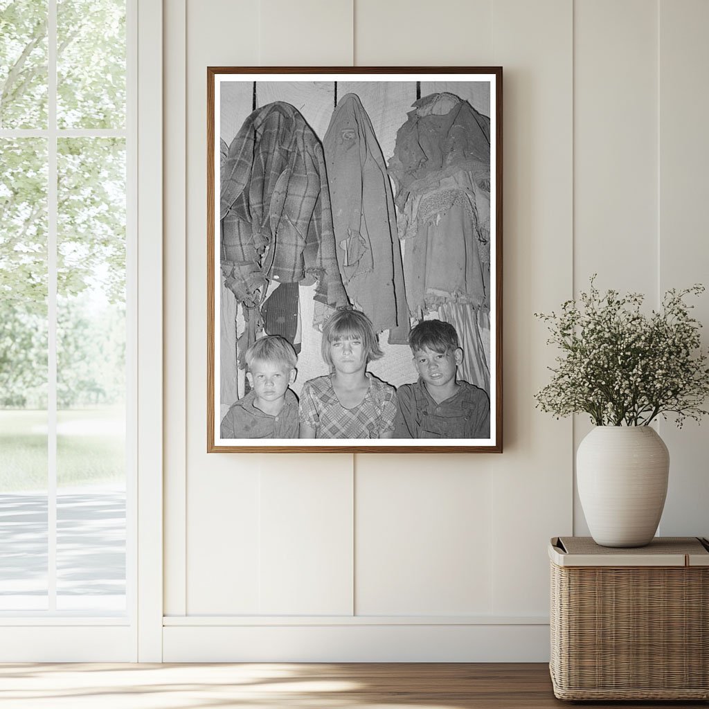 Children of a Tenant Farmer in McIntosh County 1939 - Available at KNOWOL