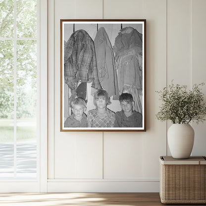 Children of a Tenant Farmer in McIntosh County 1939 - Available at KNOWOL