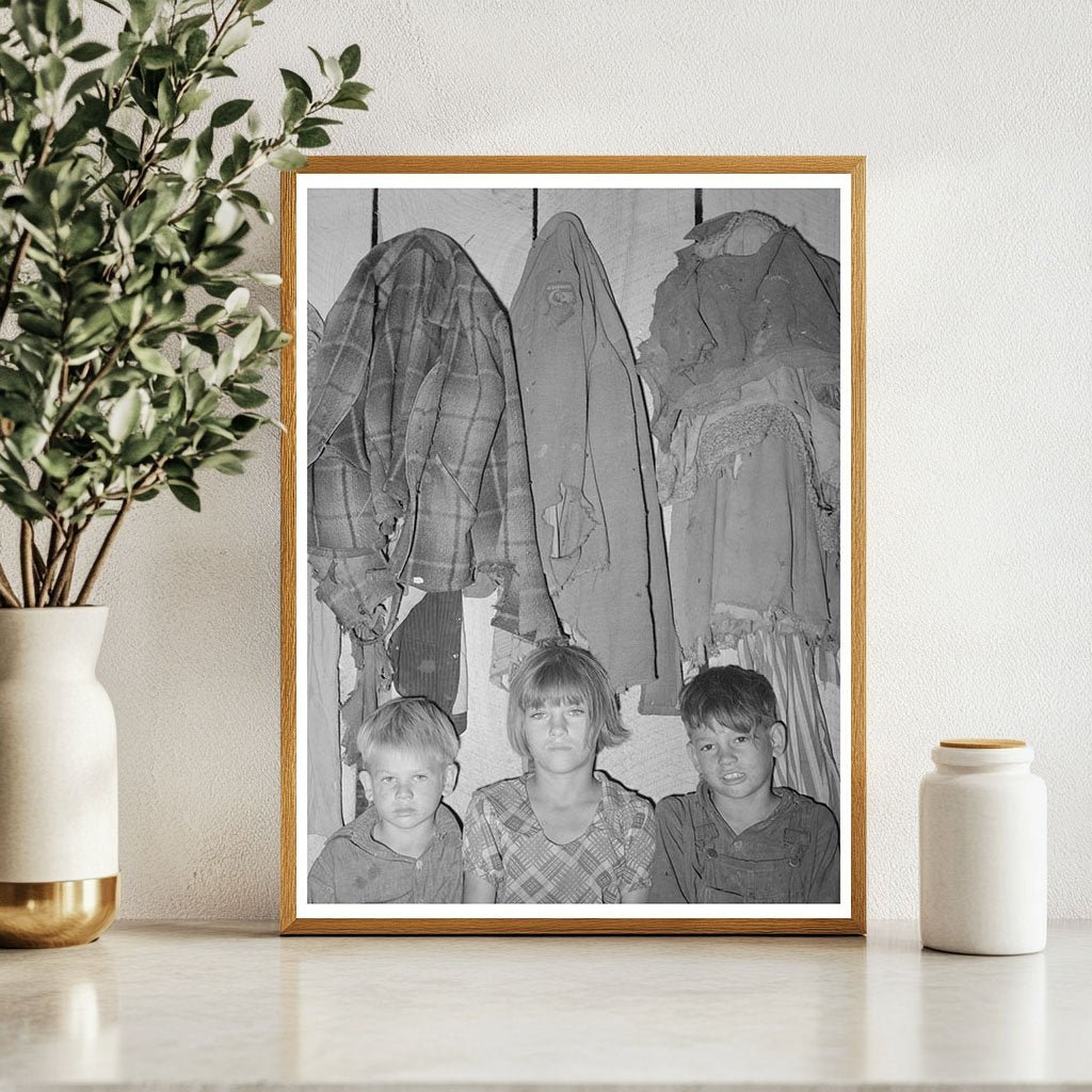 Children of a Tenant Farmer in McIntosh County 1939 - Available at KNOWOL