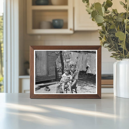 Children of Alonzo Heath Farmer in Wisconsin 1937 - Available at KNOWOL