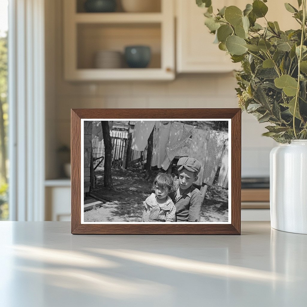 Children of Alonzo Heath June 1937 Black River Falls Wisconsin - Available at KNOWOL
