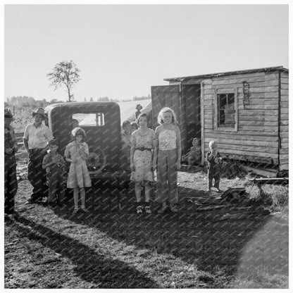 Children of Bean Pickers Camp West Stayton Oregon 1939 - Available at KNOWOL