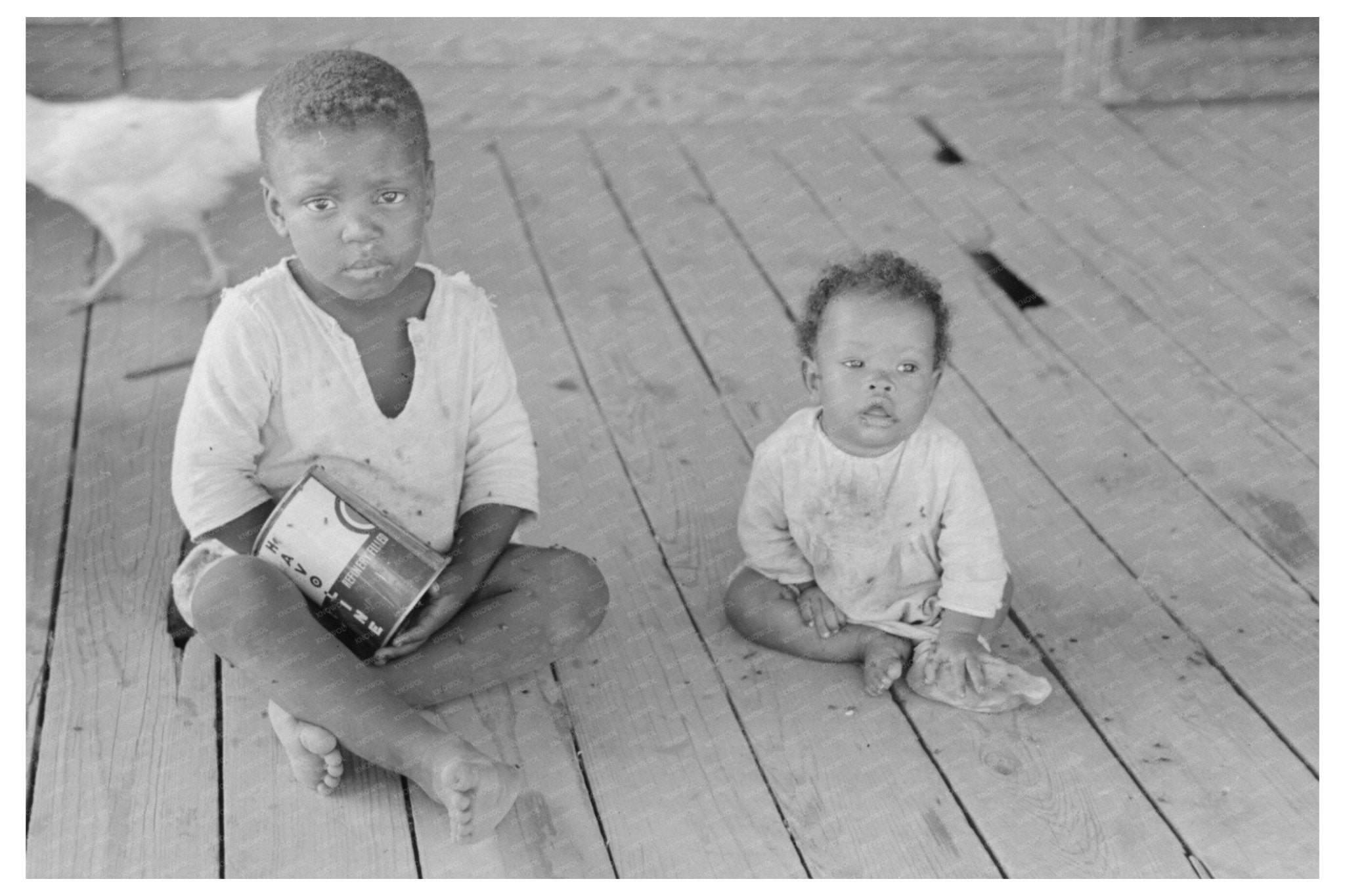 Children of Farm Security Administration Client Missouri 1938 - Available at KNOWOL