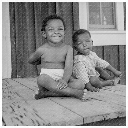 Children on Delta Cooperative Farm Hillhouse Mississippi 1937 - Available at KNOWOL