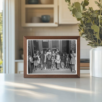 Children on South Side Chicago April 1941 Black and White Negative - Available at KNOWOL