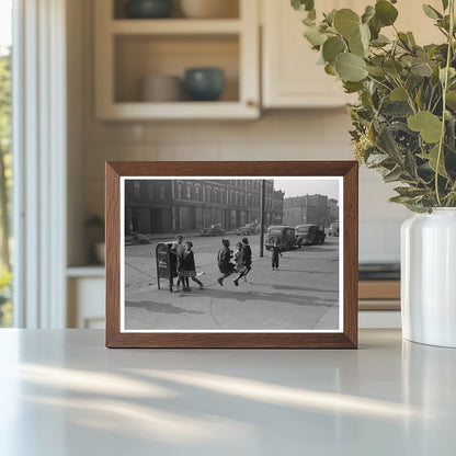 Children on South Side Chicago April 1941 Vintage Photo - Available at KNOWOL