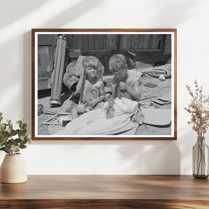 Children Playing at Mays Avenue Camp Oklahoma City 1939 - Available at KNOWOL