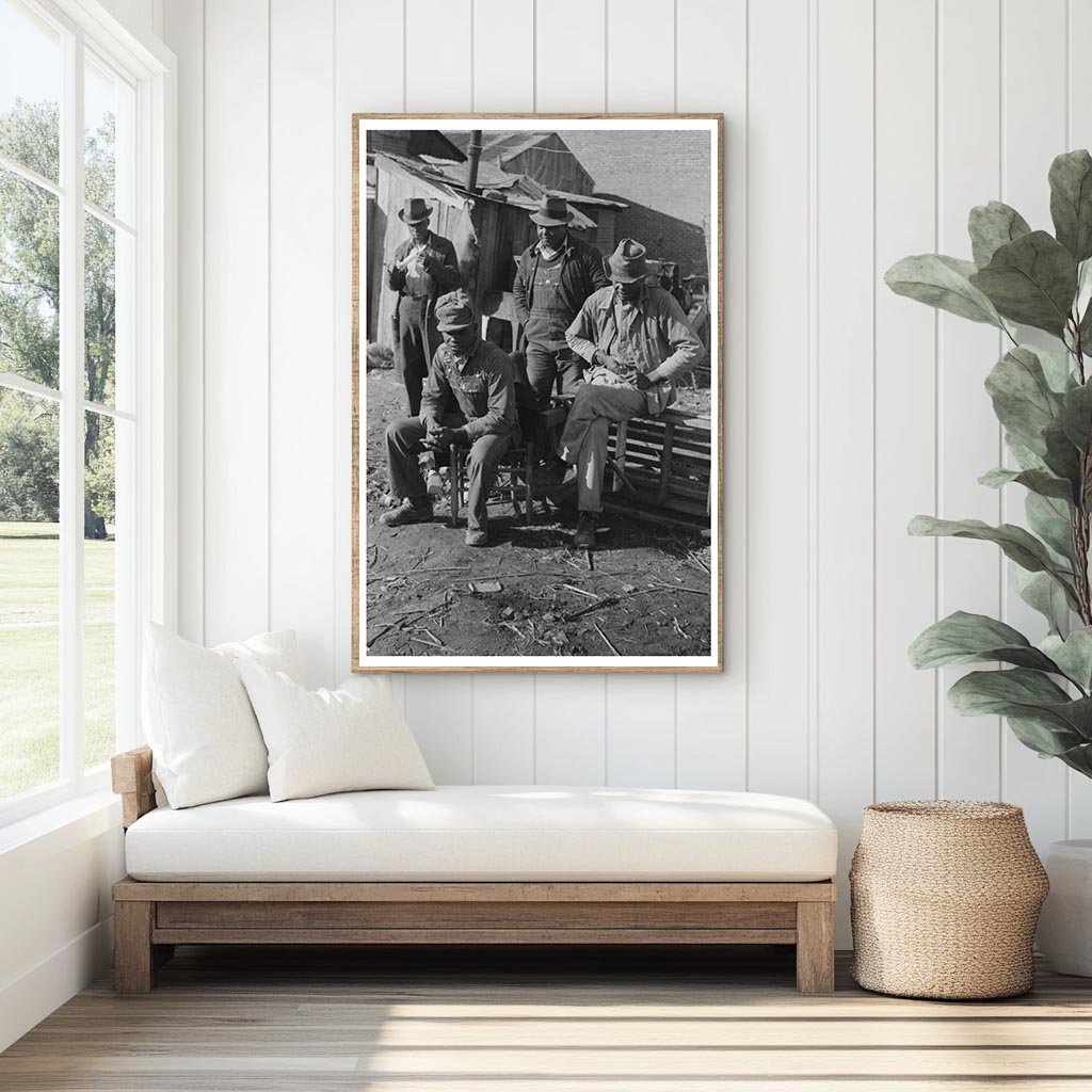 Children Playing Marbles in Eufaula Oklahoma February 1940 - Available at KNOWOL