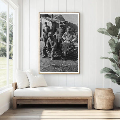 Children Playing Marbles in Eufaula Oklahoma February 1940 - Available at KNOWOL