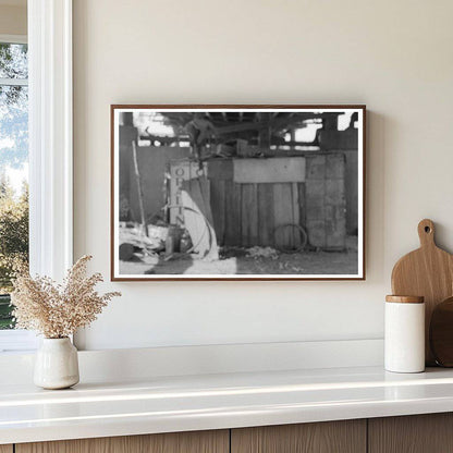 Children Playing Under Bridge Mays Avenue Camp 1939 - Available at KNOWOL