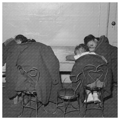 Children Rest at Chicago Nursery April 1941 - Available at KNOWOL