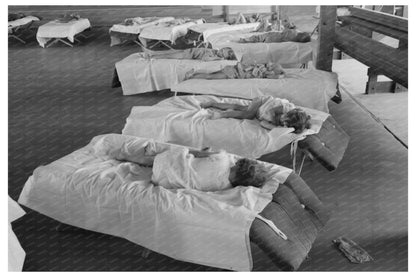 Children Sleeping at WPA Nursery School Arizona 1940 - Available at KNOWOL