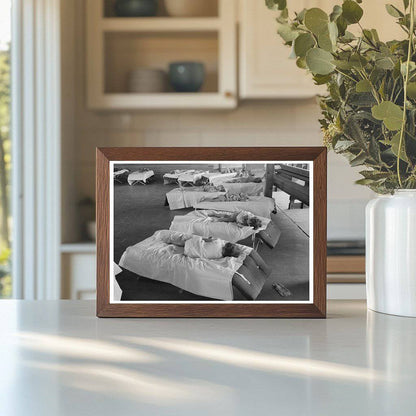 Children Sleeping at WPA Nursery School Arizona 1940 - Available at KNOWOL
