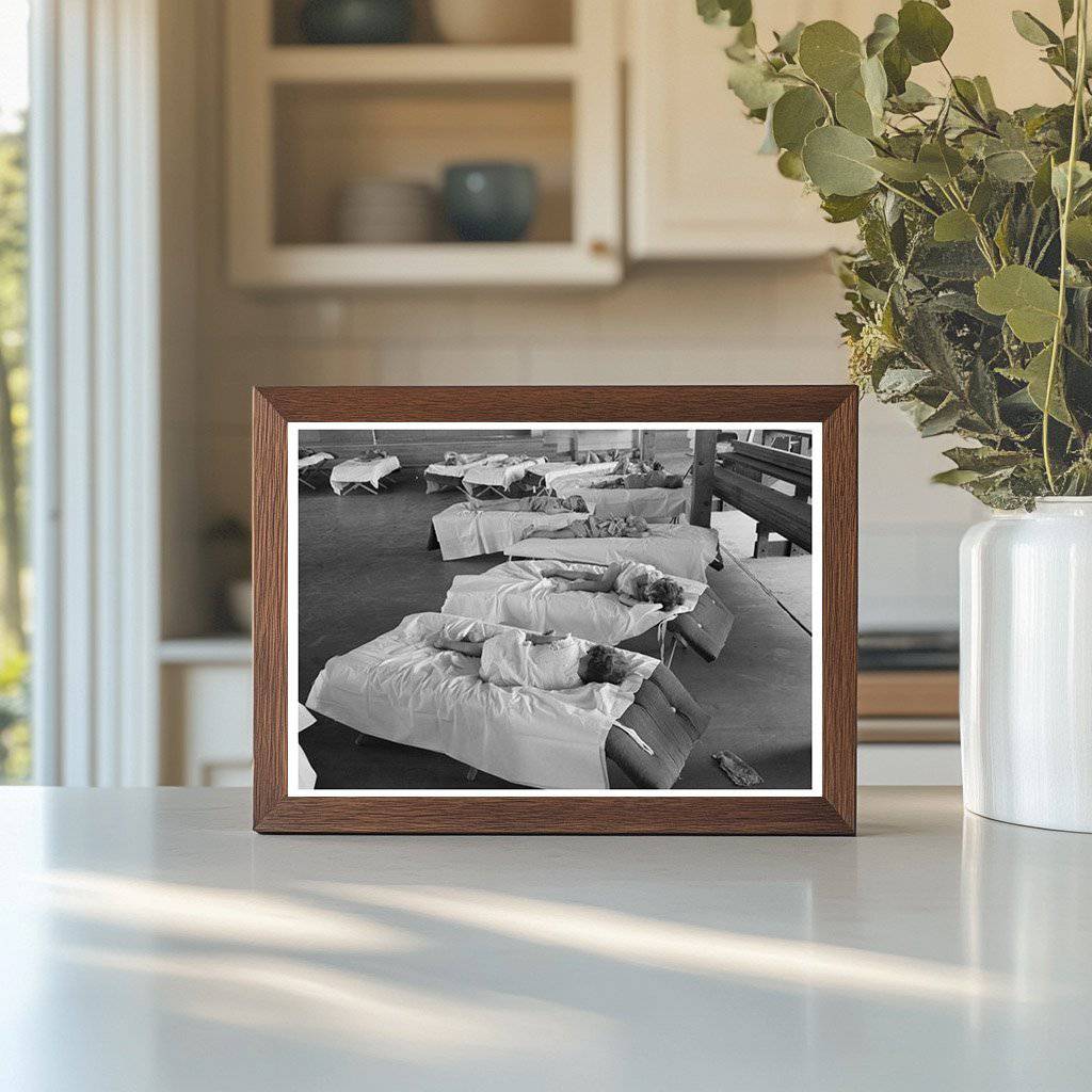 Children Sleeping at WPA Nursery School Arizona May 1940 - Available at KNOWOL