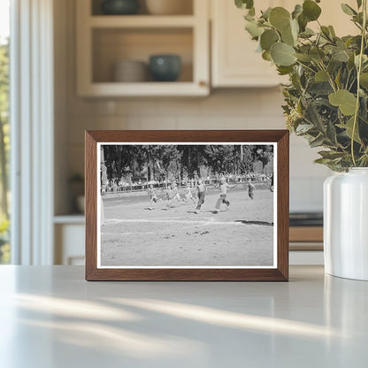 Children Tug - of - War Fourth of July Vale Oregon 1941 - Available at KNOWOL