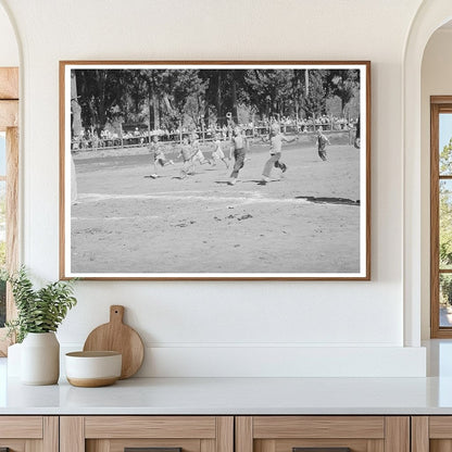 Children Tug - of - War Fourth of July Vale Oregon 1941 - Available at KNOWOL