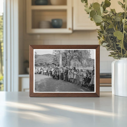 Children Watching High School Horse Summit City 1940 - Available at KNOWOL