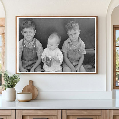 Children Working in Cane Fields Louisiana 1938 - Available at KNOWOL