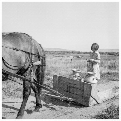 Children Working on a Farm in Yakima Valley 1939 - Available at KNOWOL