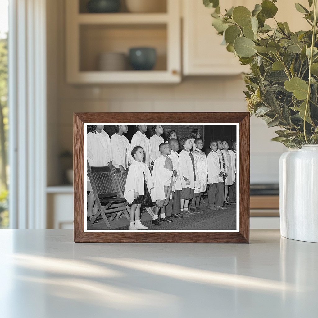 Childrens Choir at Pentecostal Church Chicago 1941 - Available at KNOWOL