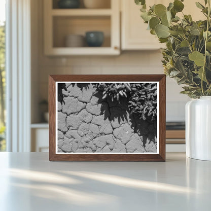 Chili Peppers Drying on Adobe House in Concho Arizona 1940 - Available at KNOWOL