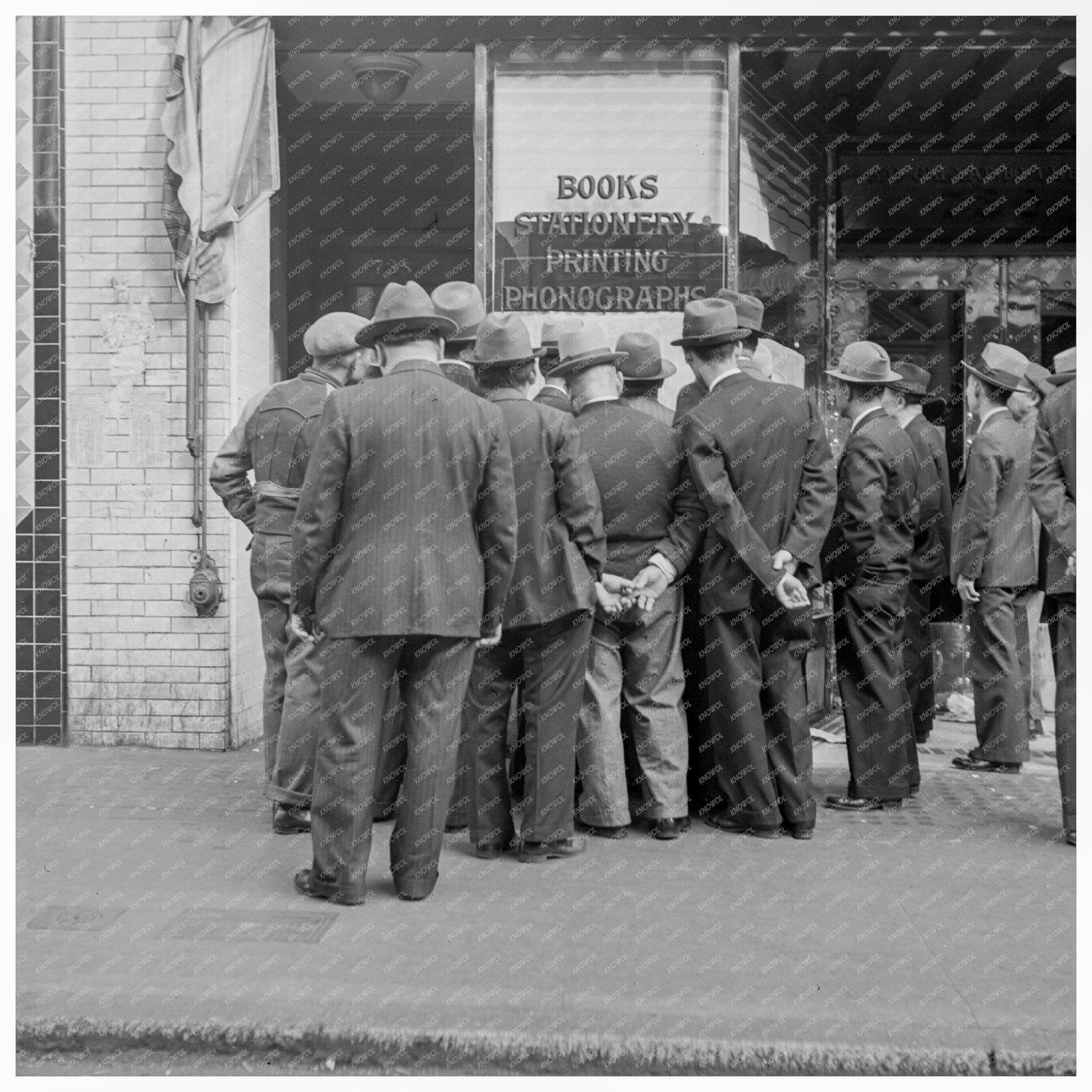 Chinese Community in San Francisco Chinatown November 1938 - Available at KNOWOL